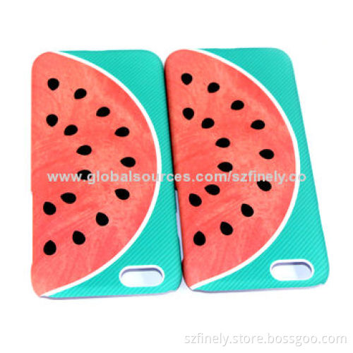 PC case for iPhone 6, water-transfer printing with different oil finished, different touch feeling
